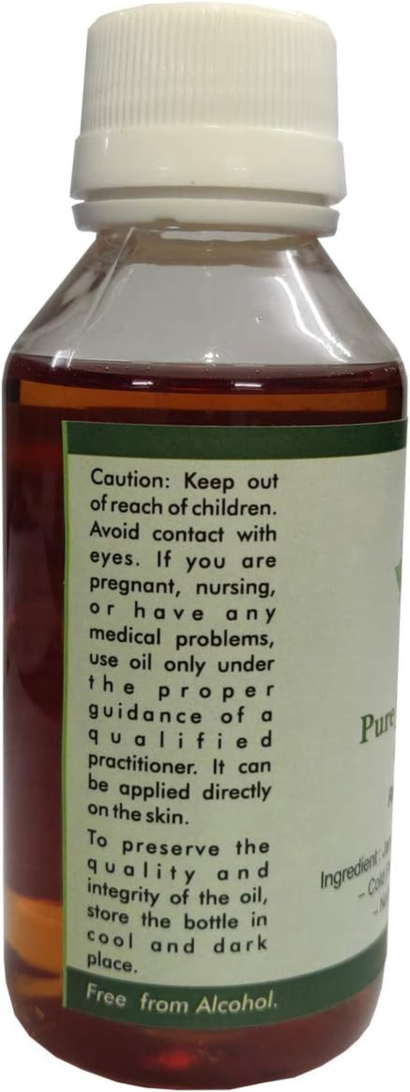 R V Essential Pure Jamaican Black Castor Oil 100Ml- Ricinus Communis (100% Pure and Natural Cold Pressed) image number 4