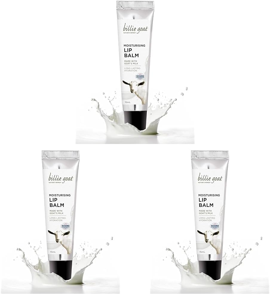 Billie Goat Moisturising Lip Balm 15 Ml (Pack of 3)