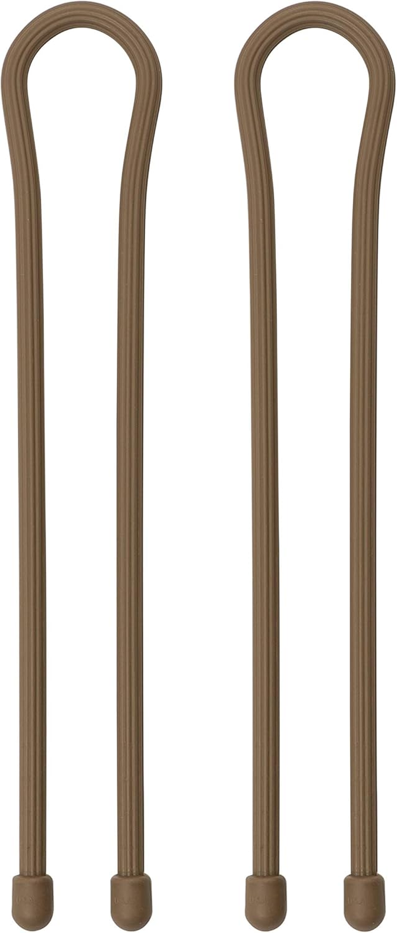 Nite Ize GT18-29-2R3 Original Gear Tie, 18", Coyote, 2 Pack, Made in the USA image number 4