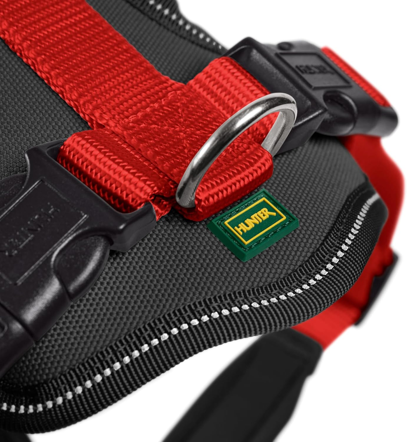 Hunter Neoprene Dog Harness, Small, Red/Black