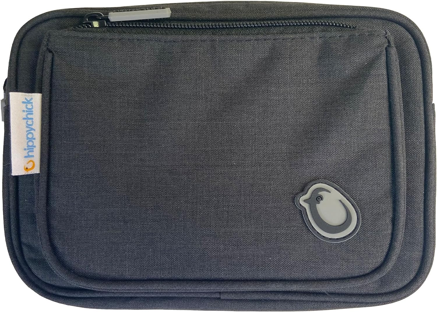 Hippychick Hipseat Accessory Bag/Travel Pouch with 2 Pockets, Can Be Used with the Back-Saving Baby Seat Carrier, Denim Black