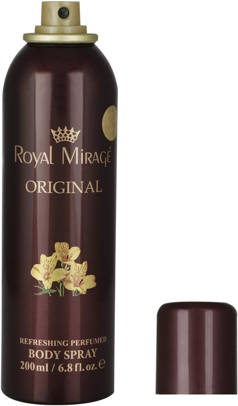 Royal Mirage Original Deodorant Body Spray for Men 200 Ml (Pack of 2) image number 2