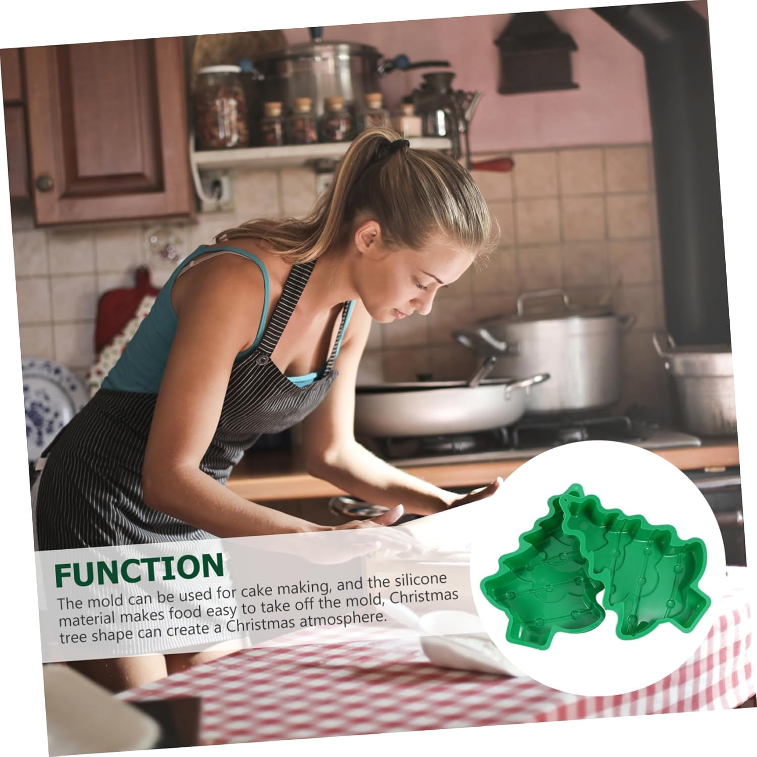 2Pcs Silicone Cake Baking Pan Trays for Oven Cartoon Design Baking Tool Food-Grade Material Easy Clean Store Random Color