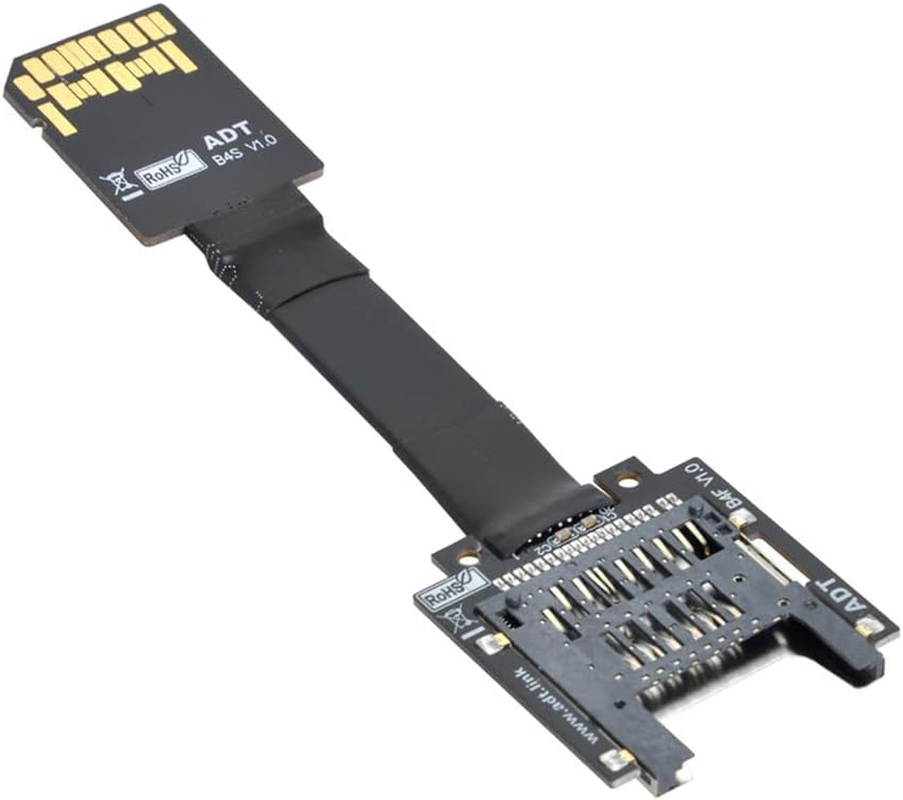 Xiwai SD Male Extender to SD Card Female Extension Cable Adapter Flexible SD/SDHC/SDXC UHS-III UHS-3 image number 2