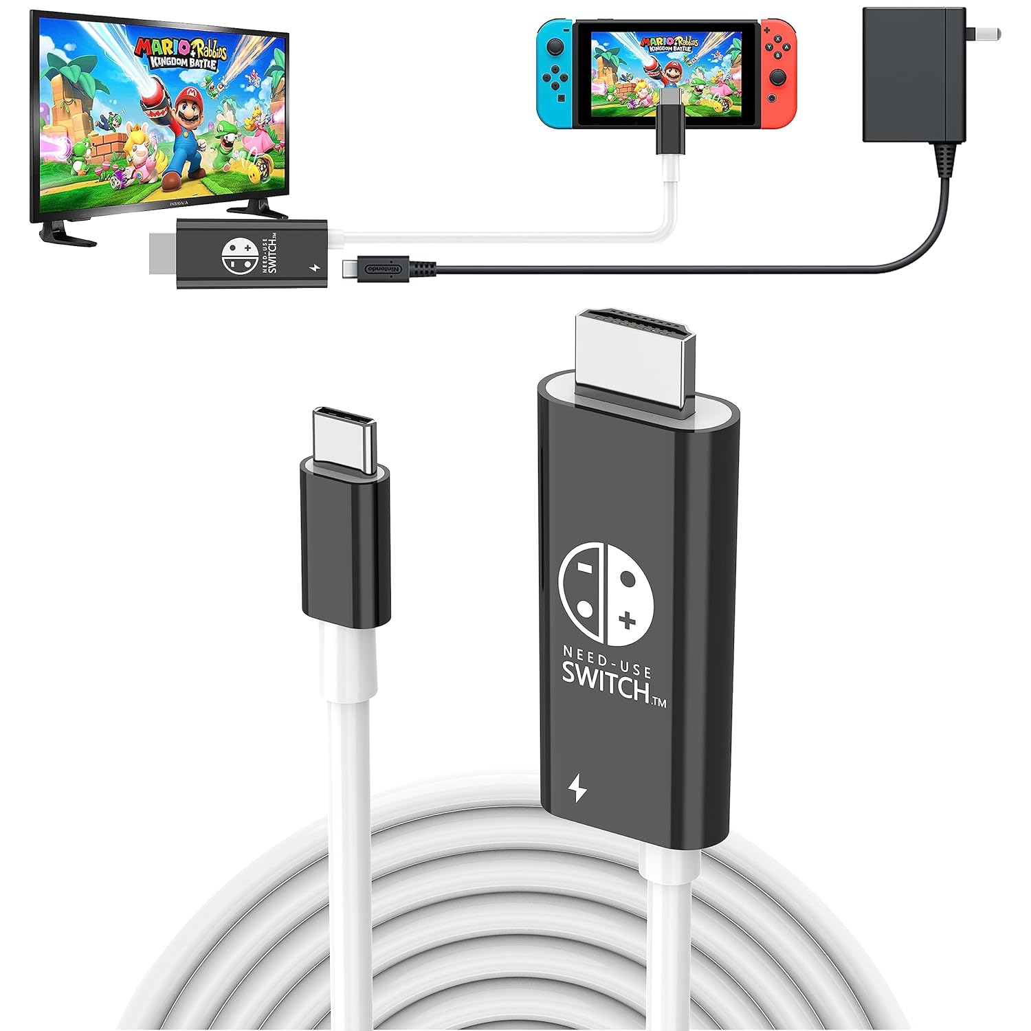 Switch Hdmi Adapter (Black & White)