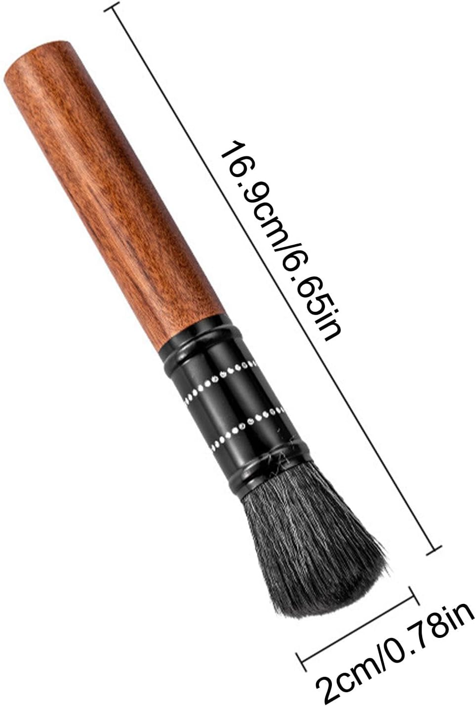 Coffee Grinder Cleaner | Wooden Handle Espresso Powder Cleaner - 16.9Cm Flexible Coffee Powder Brush, Soft Espresso Machine Cleaning Brush for Home, Studio, Coffee Shop image number 6