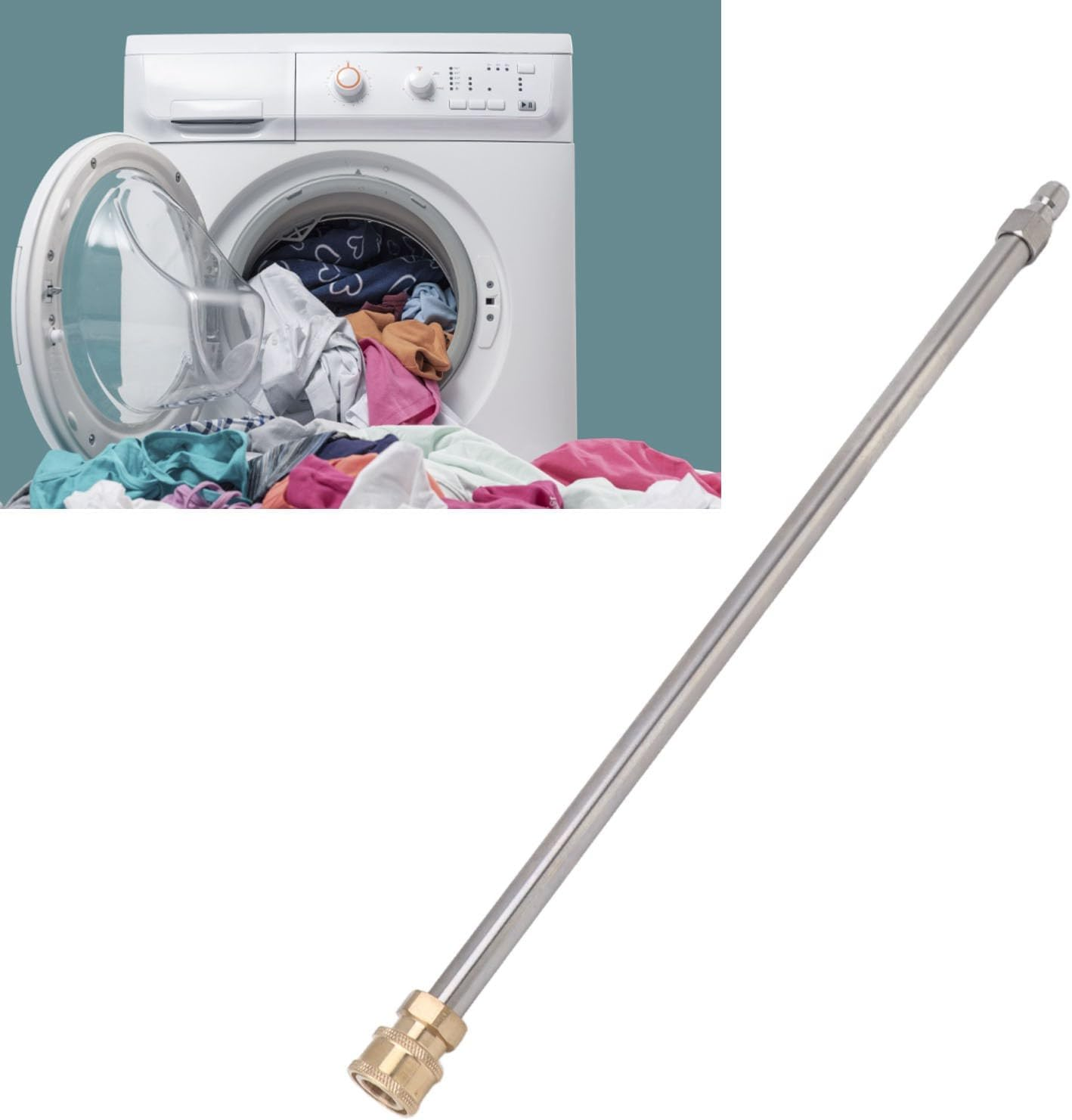 Cryfokt Universal Lance Extension, Pressure Washer Extension Bar Universal for Home image number 4