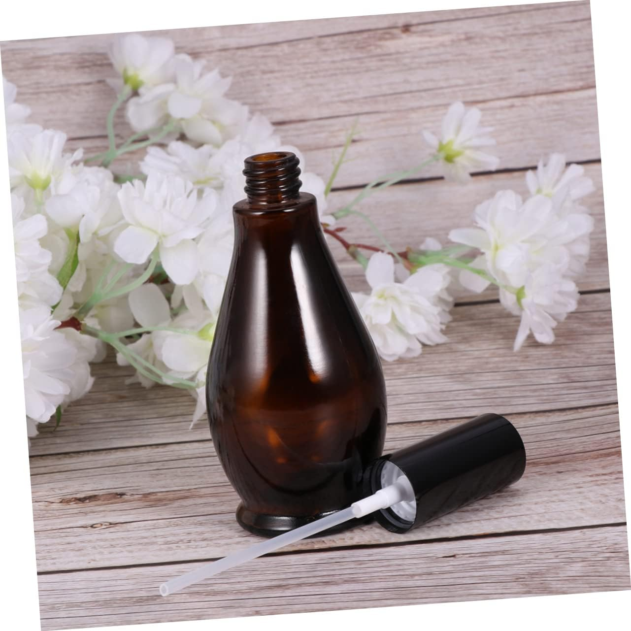 Baluue 3Pcs Tea Glass Spray Bottle Small Empty Refillable Spray Bottle for Makeup and Skin Care Use image number 5