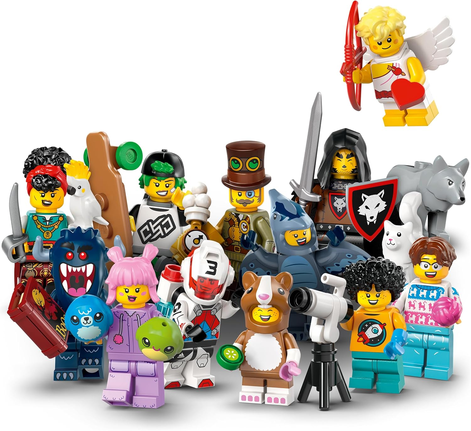 Minifigures Series 27: Plush Toy (Plush Toy), Mini Figures  Set,  Figures Individually to Collect ( 71048) -  Novelties 2025