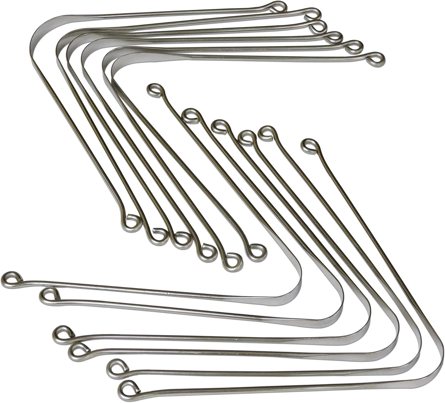 Healthgoodsau - High Grade Stainless Steel Tongue Cleaner Set of 12 image number 3