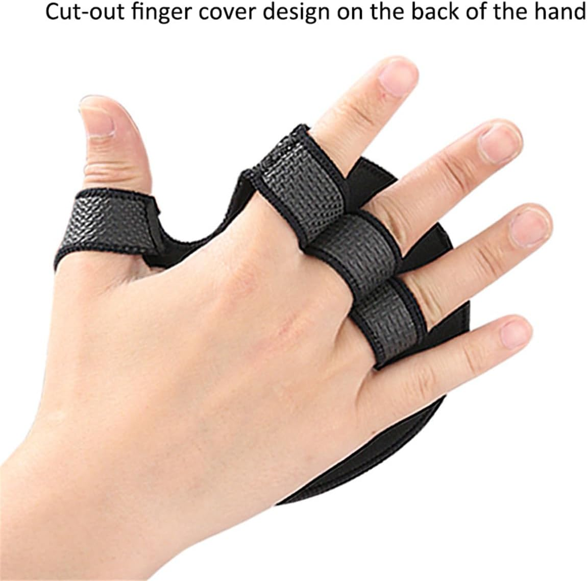 Neoprene Grip Pads Lifting Grips, Non-Slip Pull up Gloves, Fitness Barbell Hand Grips Lifting Palm Pads, Men & Women Gym Workout Gloves for Weightlifting, Cross Fitness, Calisthenics, Powerlifting image number 6