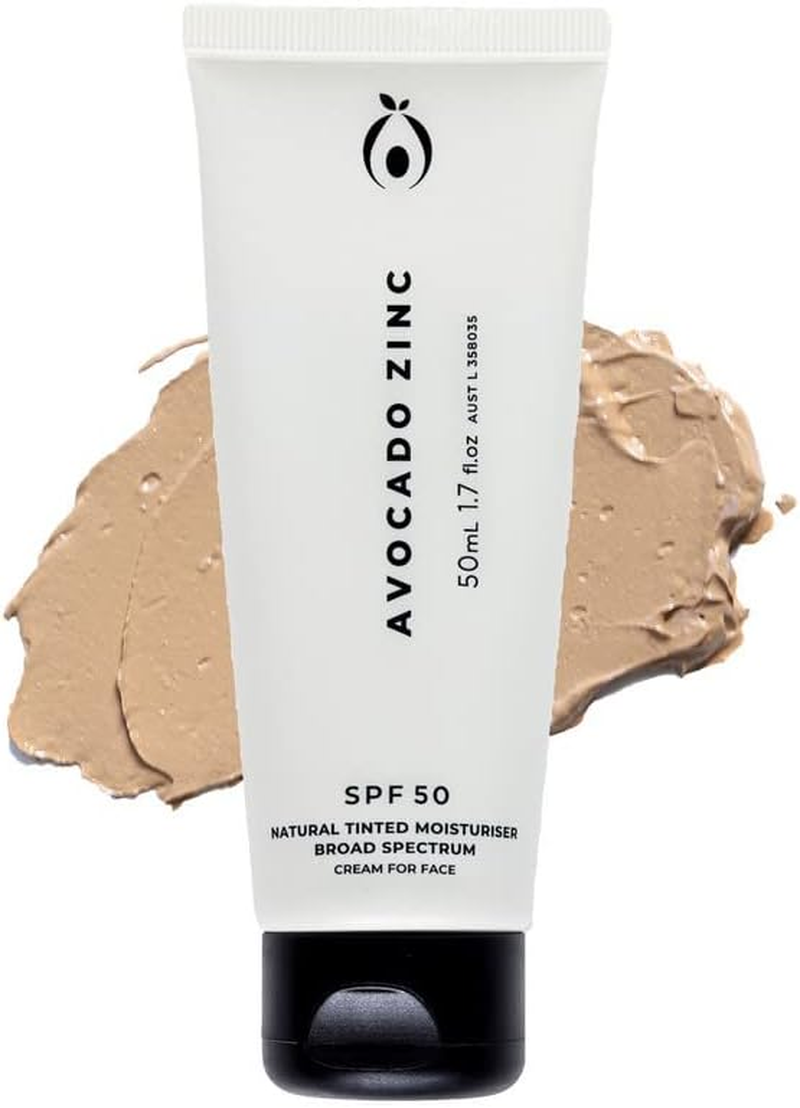 SPF50 Natural Tinted Moisturiser Medium - Dark 50Ml