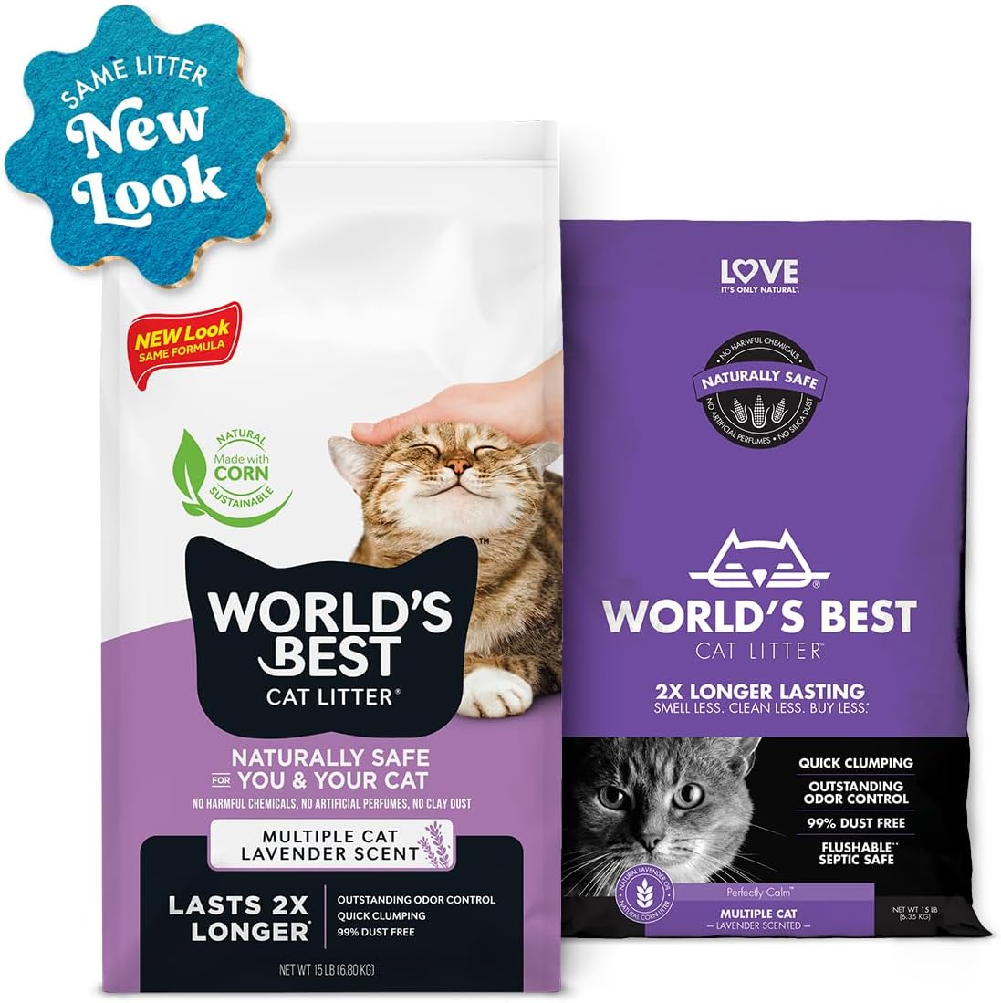 World'S Best Cat Litter Lavender 6.8Kg image number 5