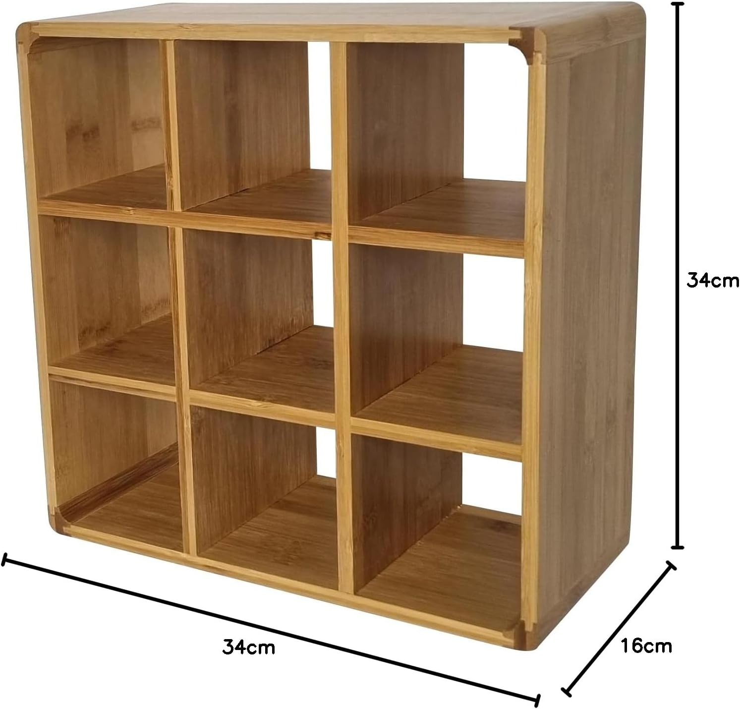 L.T. Williams Bamboo Storage Cube 9 Hole