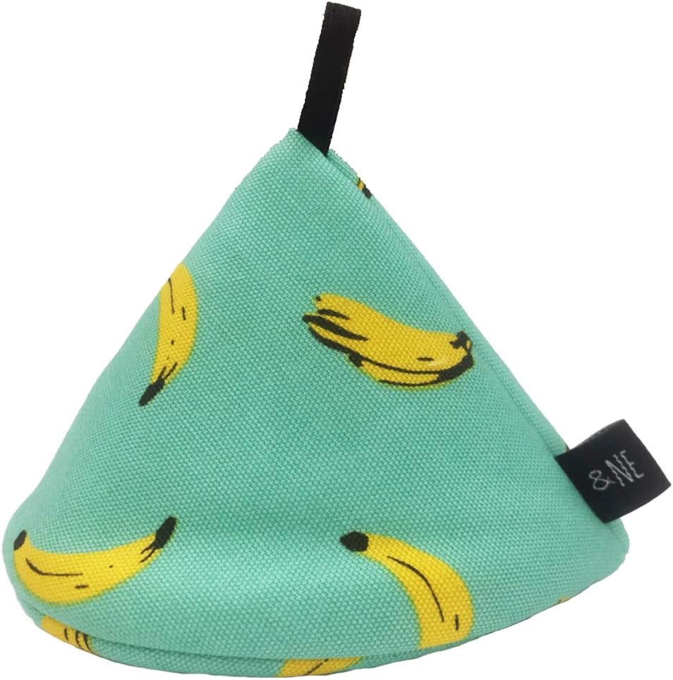 &NE NHK-225-NLGR Triangle Potholder, Natural Green, 4.9 X 3.5 Inches (12.5 X 9 Cm)