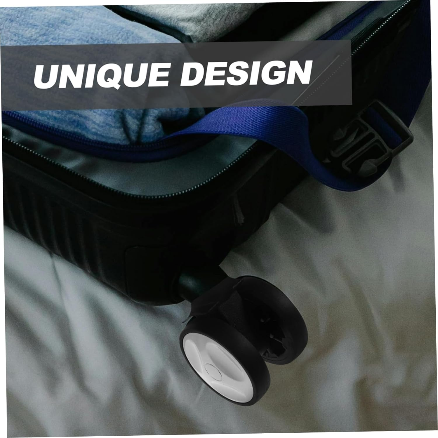 GAROZATION Luggage Wheel Accessories Suitcase Small Wheel Replacement Plastic for Travel Luggage Rotation image number 4