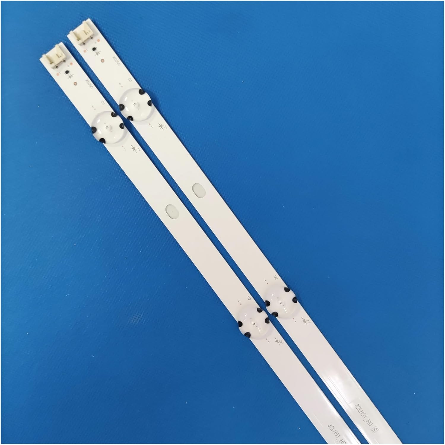LED Backlight Strip for I.-Nnotek D.-Irect 32Inch CSP REV.0.5 32LH510U 32LH590B 32LH570U 32LH515B 32LH520B 32LH520U 32LF510B 510U (Color : 2 Pieces for 1TV)