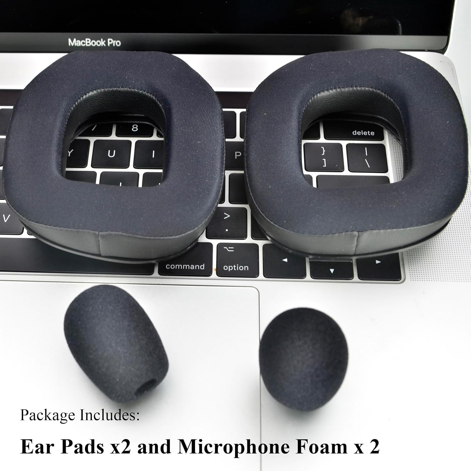 A50 Gen 4 Ear Pads and Microphone Foam- Defean Replacement Cushions Compatible with Astro A50 Gen 4 and Astro A50X Headset,Ear Cushions, Upgrade High-Density Noise Cancelling Foam (Cooling Gel) - Mesh Fabric image number 3