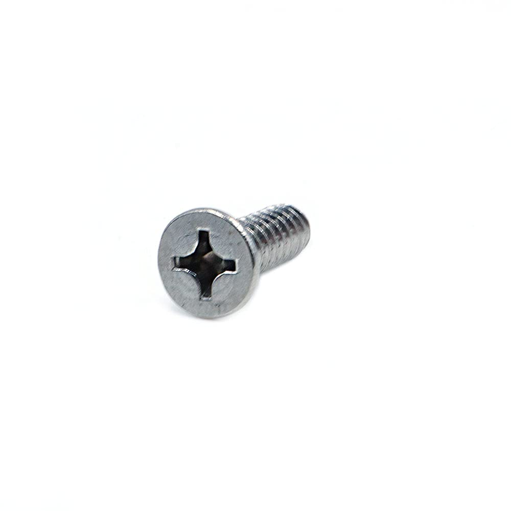 500X NUZAMAS 6G*9.5 304 Stainless Steel Self-Tapping Screws Cross Flat Countersunk Head Screw Miniature Screw Wood Screw Self-Tapping Screws and Wood Screw(St3.5 * 9.5) image number 5
