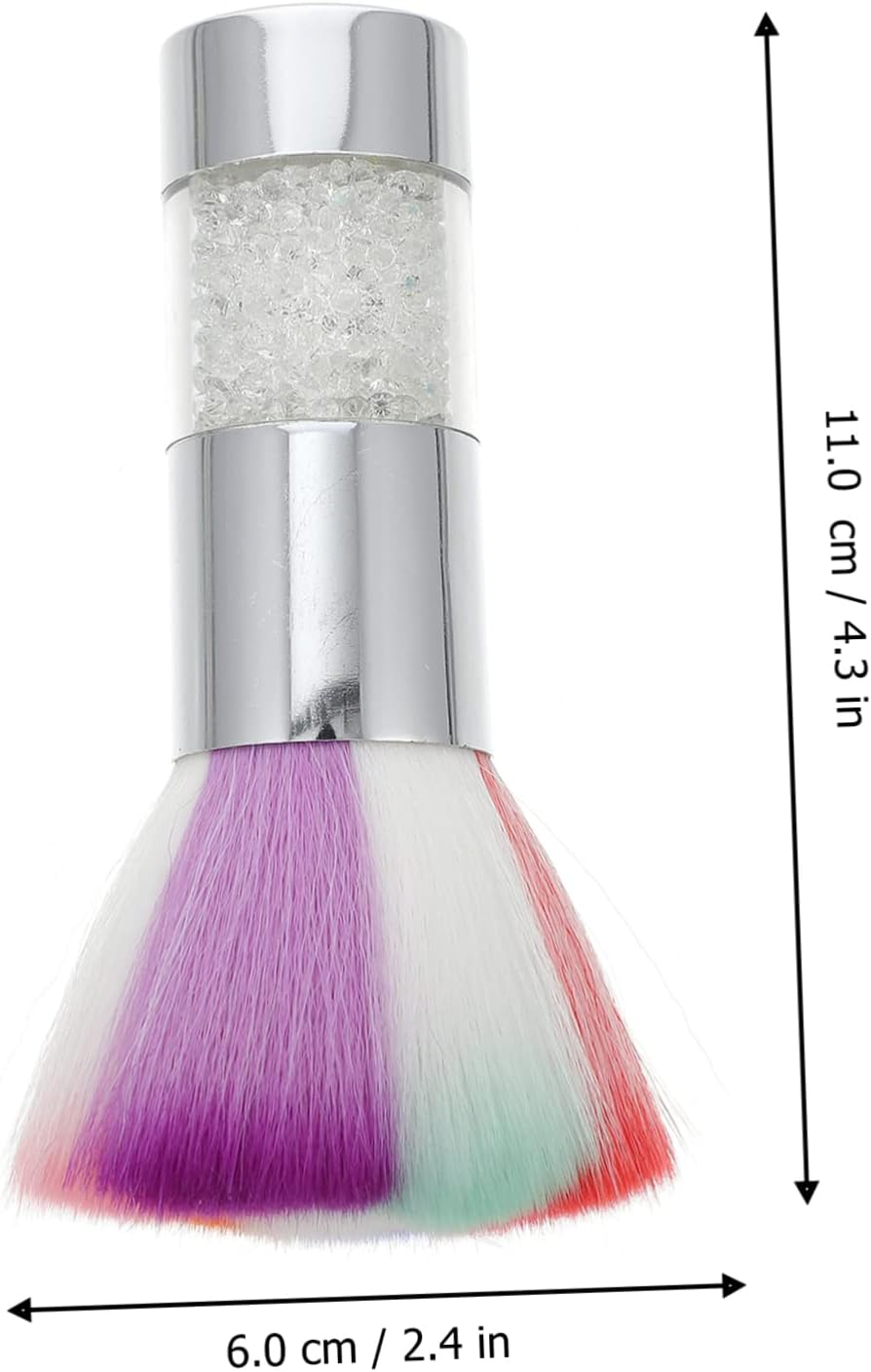 BELLIFFY Nail Cleaning Brush Nail Dusting Brush for Manicure and Pedicure Dust Remove Brush image number 1