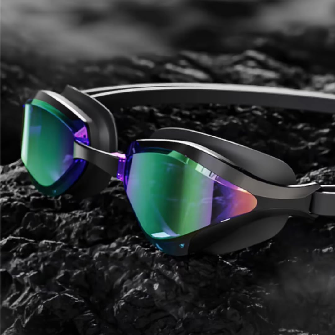 JEORGE Adult Racing Competition Swimming Triathlon Anti-Fog UV Protection Swim Goggles image number 1