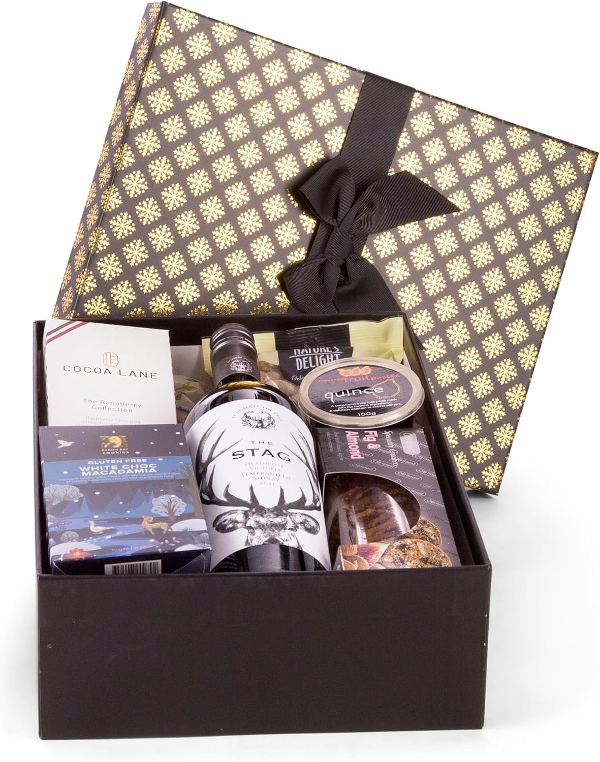 Cheese Board & Red Gift Box Hamper image number 1