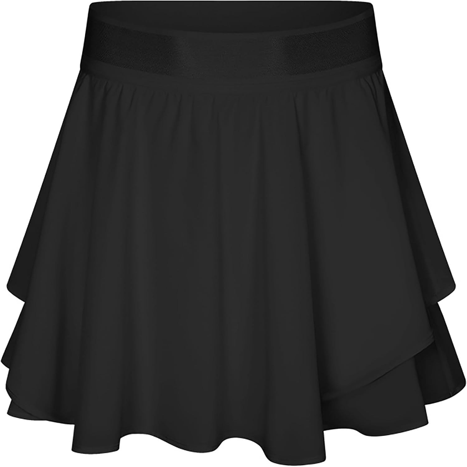 Zingther Women'S Quick Dry Ice Cooling Activewear Sport Skorts for Tennis, Golf, Badminton, Fitness and Running, Girls' Pleated Skirts with Built-In Shorts