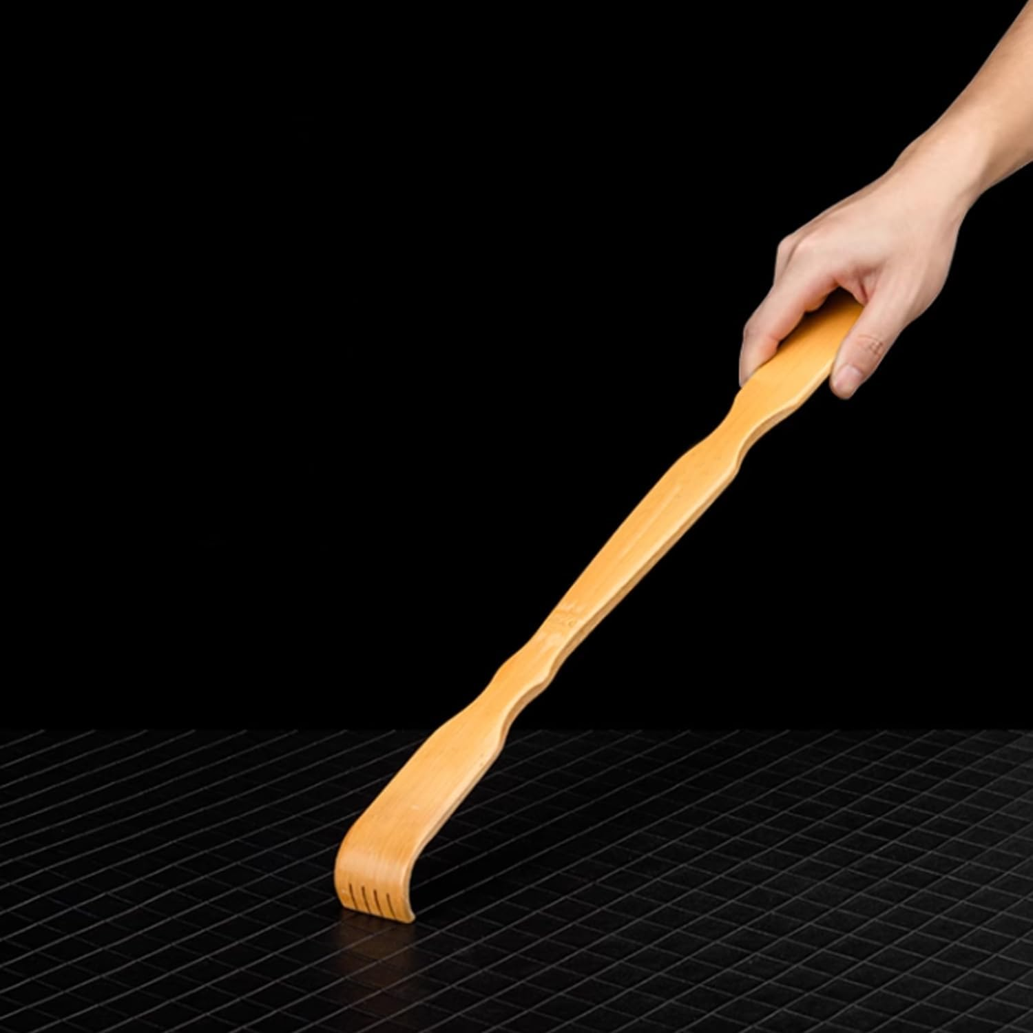 2X Long Reach Bamboo Scratch Back Scratcher Body Massage Itchy Relieve