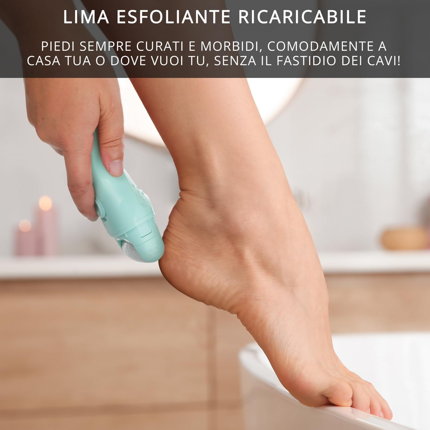 KASANOVA Lima per Piedi Ricaricabile Plain One Size