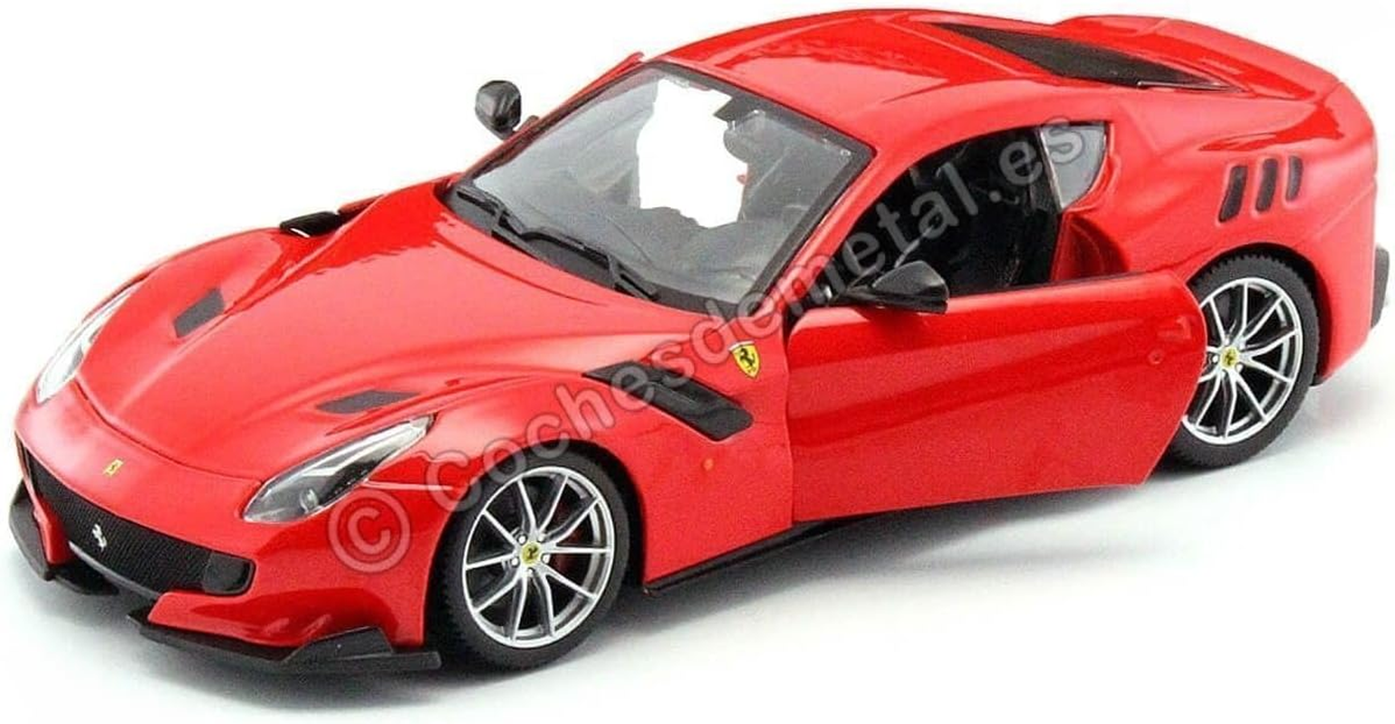 Bburago 15626021-1:24 Ferrari F12Tdf Assorted Colors image number 6