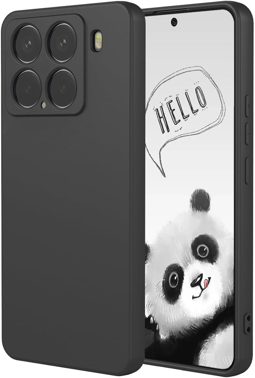 YUECXIN Silicone Case for Xiaomi 15, Ultra Thin Silky Soft Touch Full Body Liquid Silicone Mobile Phone Case, Comfortable to Hold Shockproof Protective Case Purple