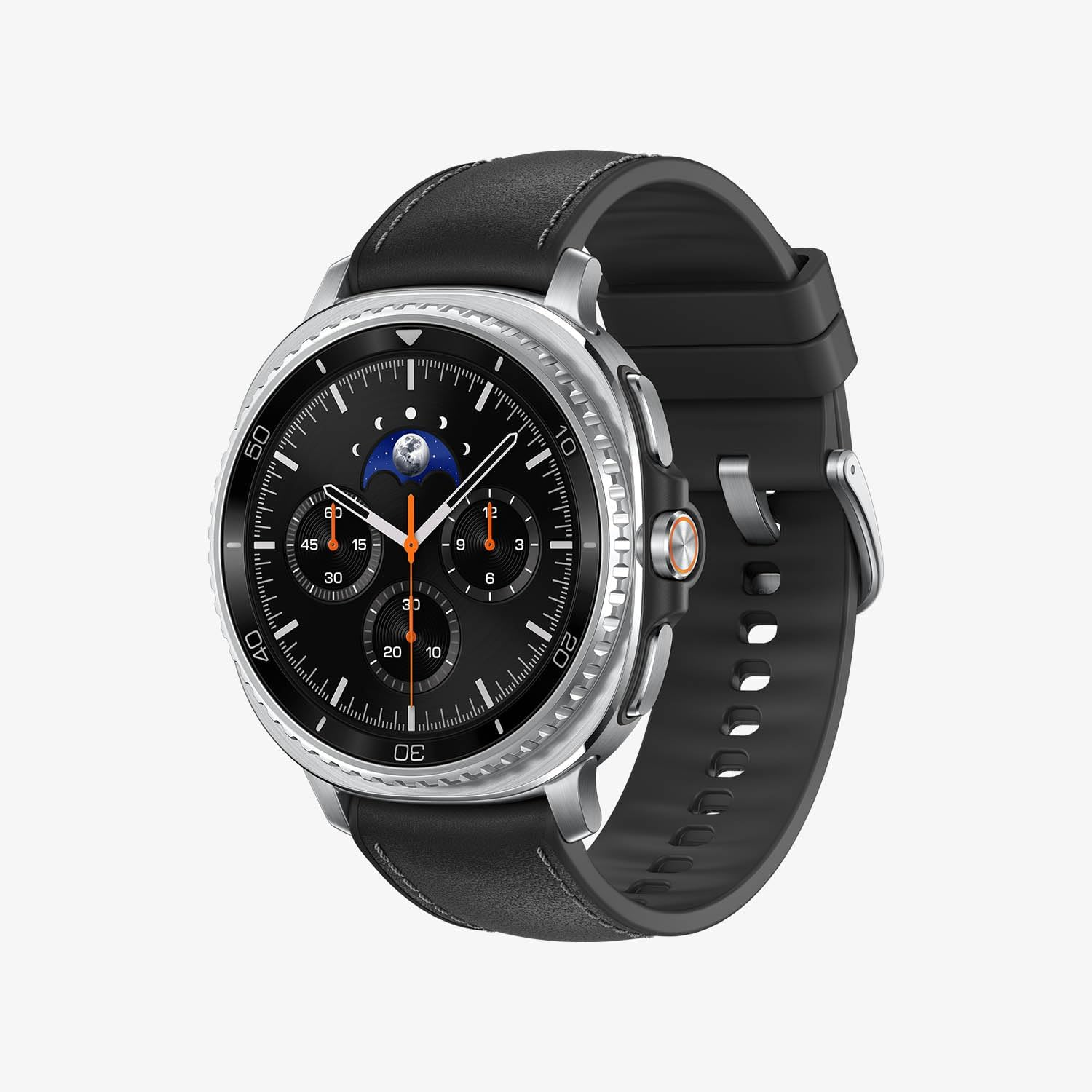 Samsung Galaxy Watch8 Classic [AU Version], (Black, Bluetooth, 46 Mm) with Hybrid Band, Smart Watch, Cushion Design, Rotating Bezel, Quick Button, 3 Nm Processor, Heart Health, One UI 8 image number 2