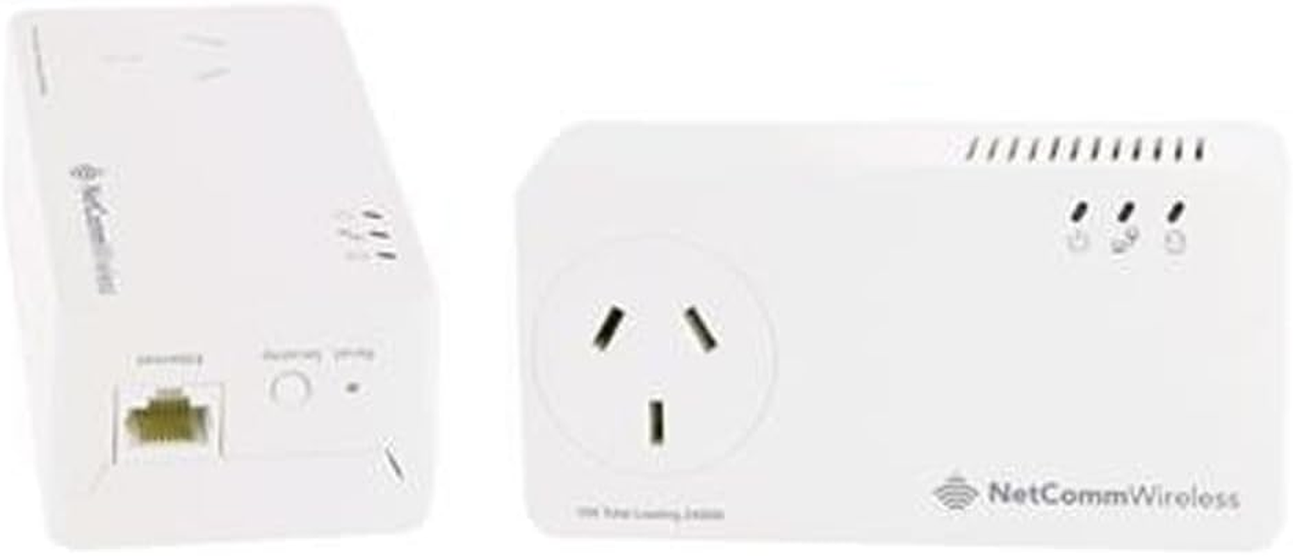 Netcomm NP511 AV500 Powerline Twin Pack with AC Passthrough