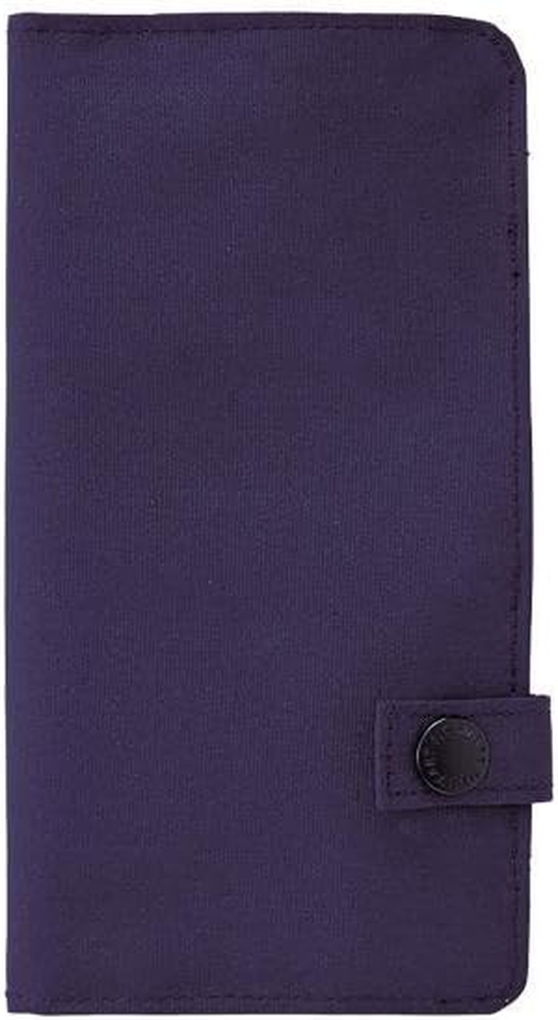 LIHITLAB Slim Pen Case, 7.5 X 4.3, Black (A7585-24) (A-7585-24)