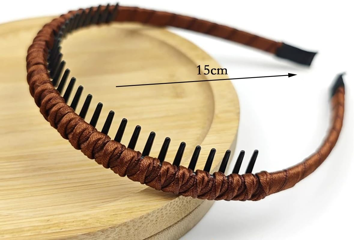 4Pcs Hairbands for Women, Non-Slip Zig Zag Headbands, Summer Sports Comfortable Headpiece, Daily Use, Yoga, Spa, Parties image number 1