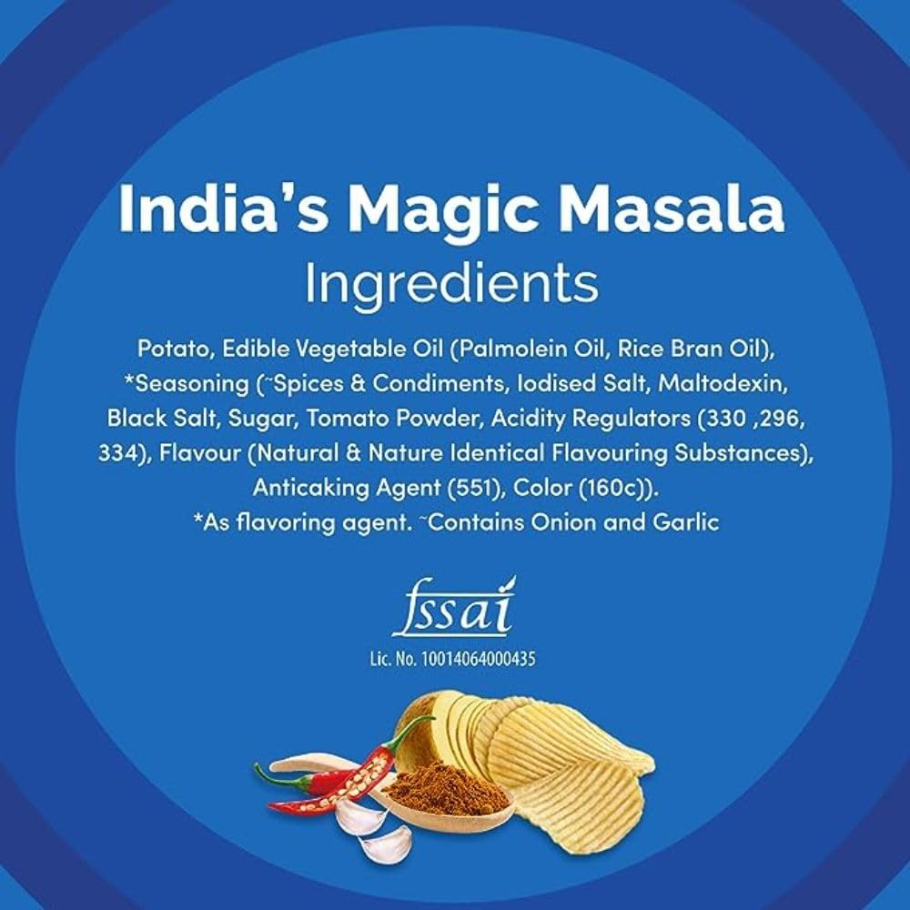 LAY'S MAGIC MASALA CHIPS 50G image number 3