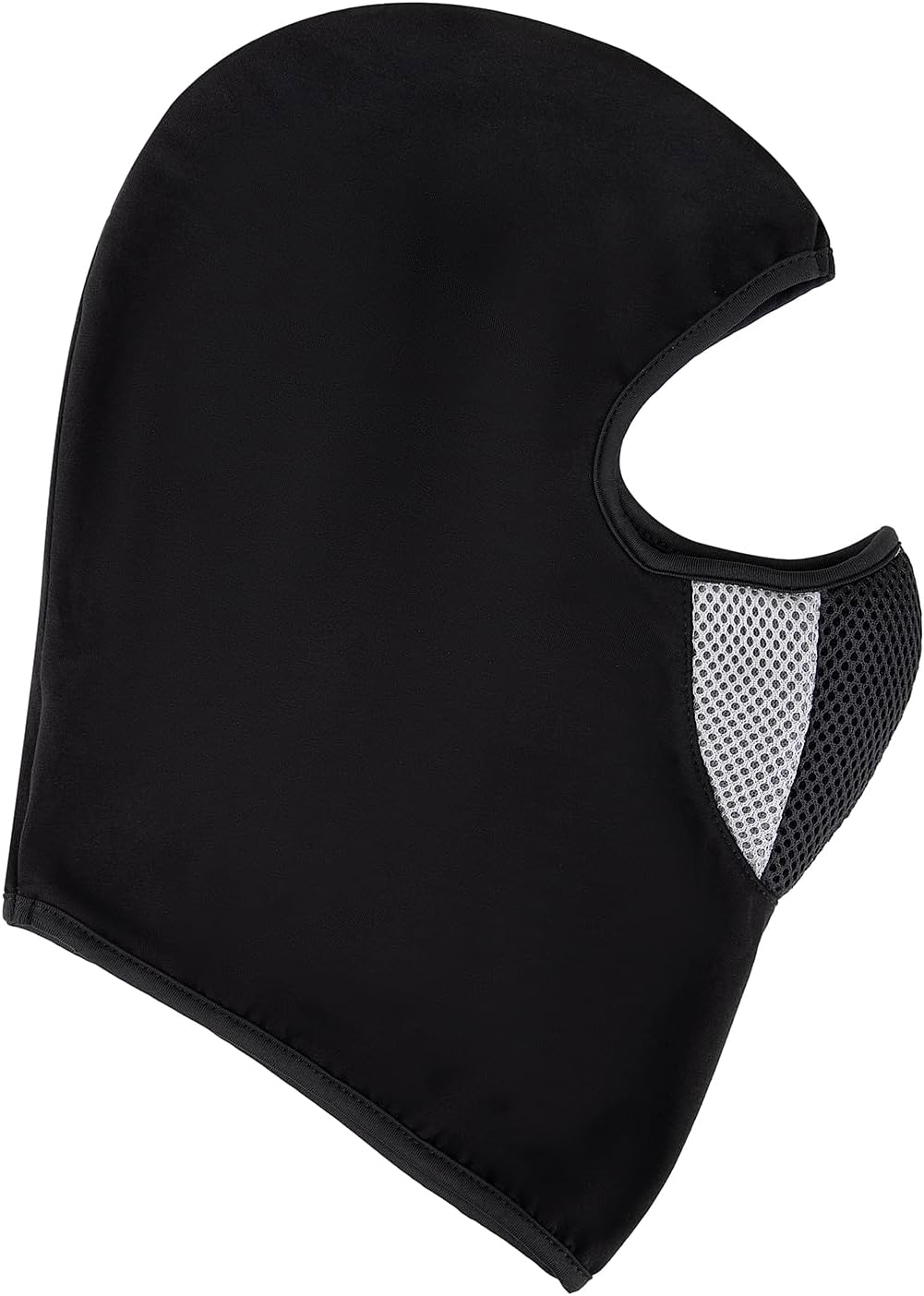 TOPTIE Black Cotton Breathable Balaclava Mask - Warm and Comfortable for Cold Weather, Skiing, Snowboarding, Cycling image number 2