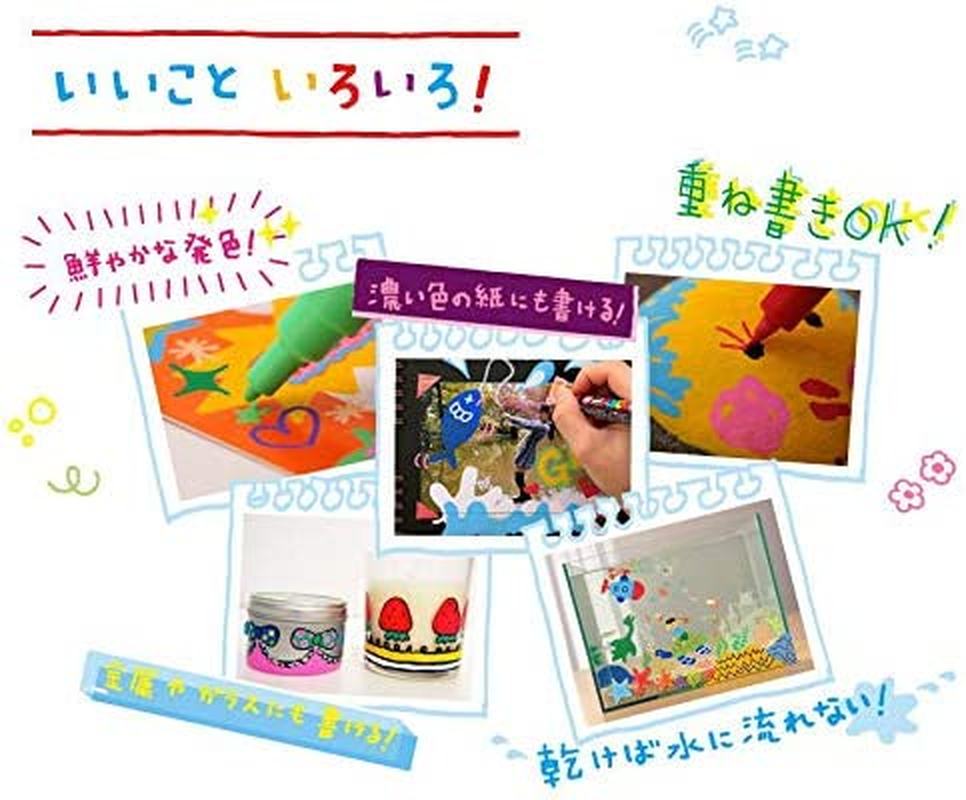 Posca Paint Marker Extra Fine Point (PC-1M,PC-1ML) 28 Colors FULL RANGE Bundle Set Uni Mitsubishi Poster Colour ALL COLOR Marking Pen Loconeko Original Manual Set image number 5