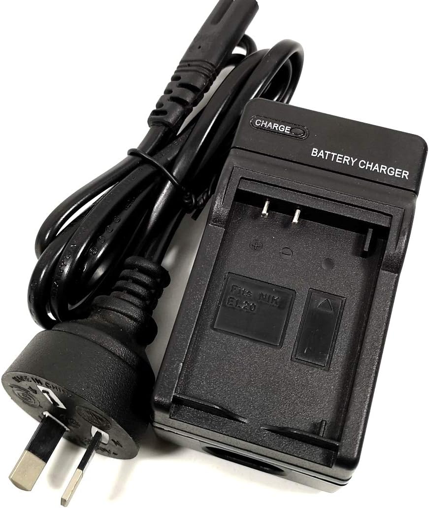 Single AC/DC Mains/Car Battery Charger for Nikon EN-EL20 En-El20A MH-27 Mh-27A MH-29 Mh-29A ONE 1 J1 J2 J3 S1 V3 1J1 1J2 1J3 1S1 1V3 COOLPIX P1100 P1000 P950 a AW1 DL24-500 Digital Camera image number 6