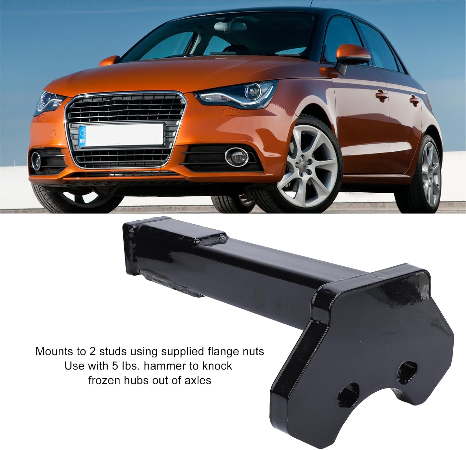 Nutriess Wheel Bearing Hub Removal Tool Kit Universal High Strength Steel 5 6 8 Lug Hubs Efficient Disassembly for Automotive Repair