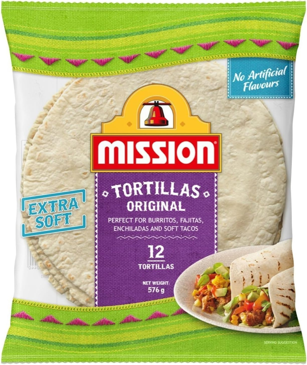Mission Burrito Original Tortillas 576 G image number 2