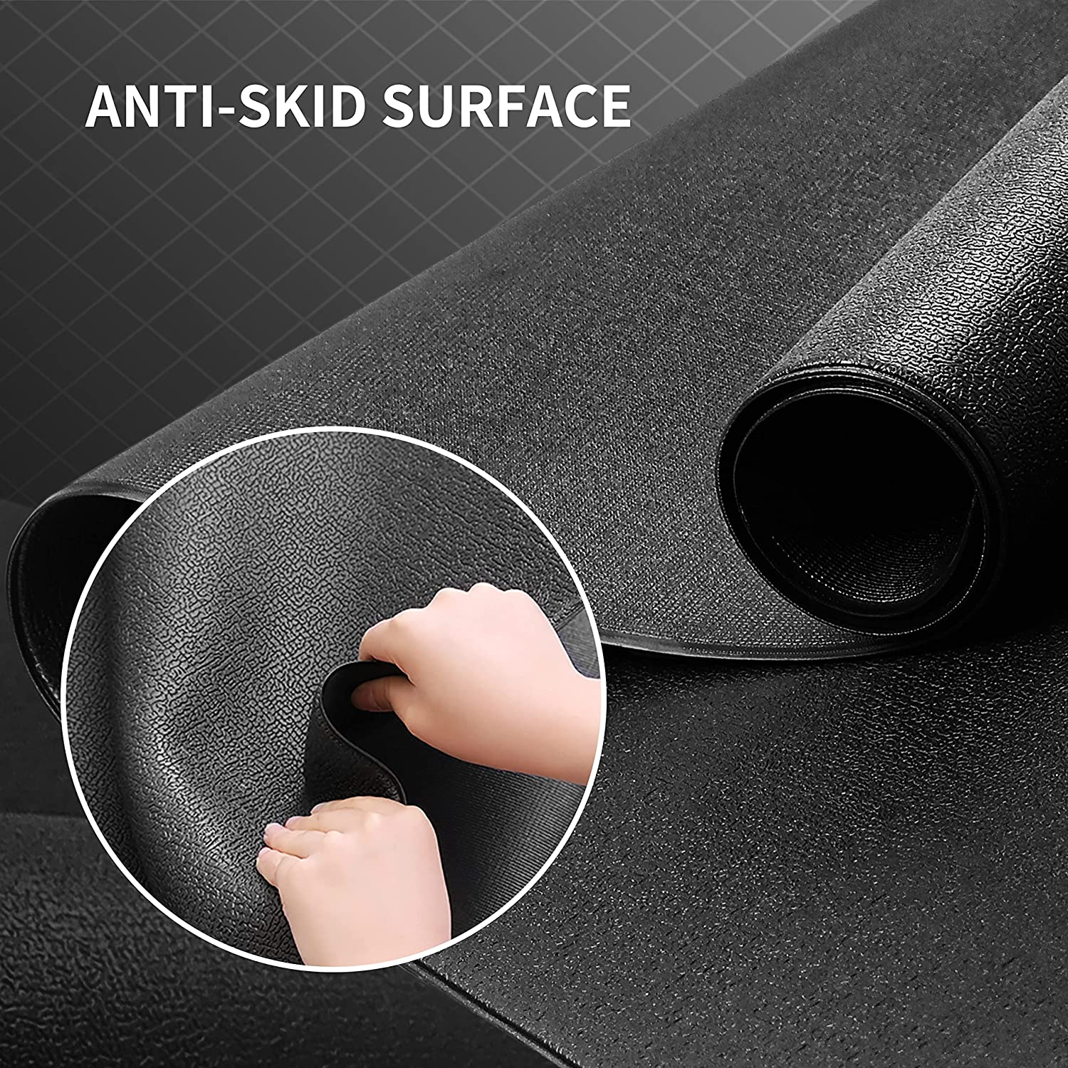 PROIRON Exercise Equipment Mat Bike Bicycle Trainer Floor Protector Mat High Density Fitness Gym Mat for Fitness & Exercise Equipment - Available in 3 Size Options image number 5