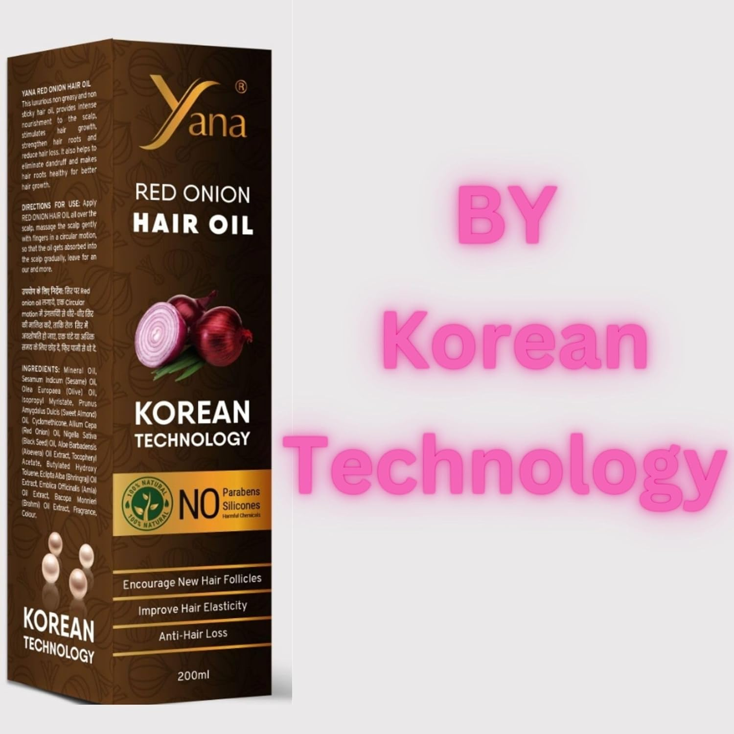 Yana Red Onion Oil for Hair image number 2