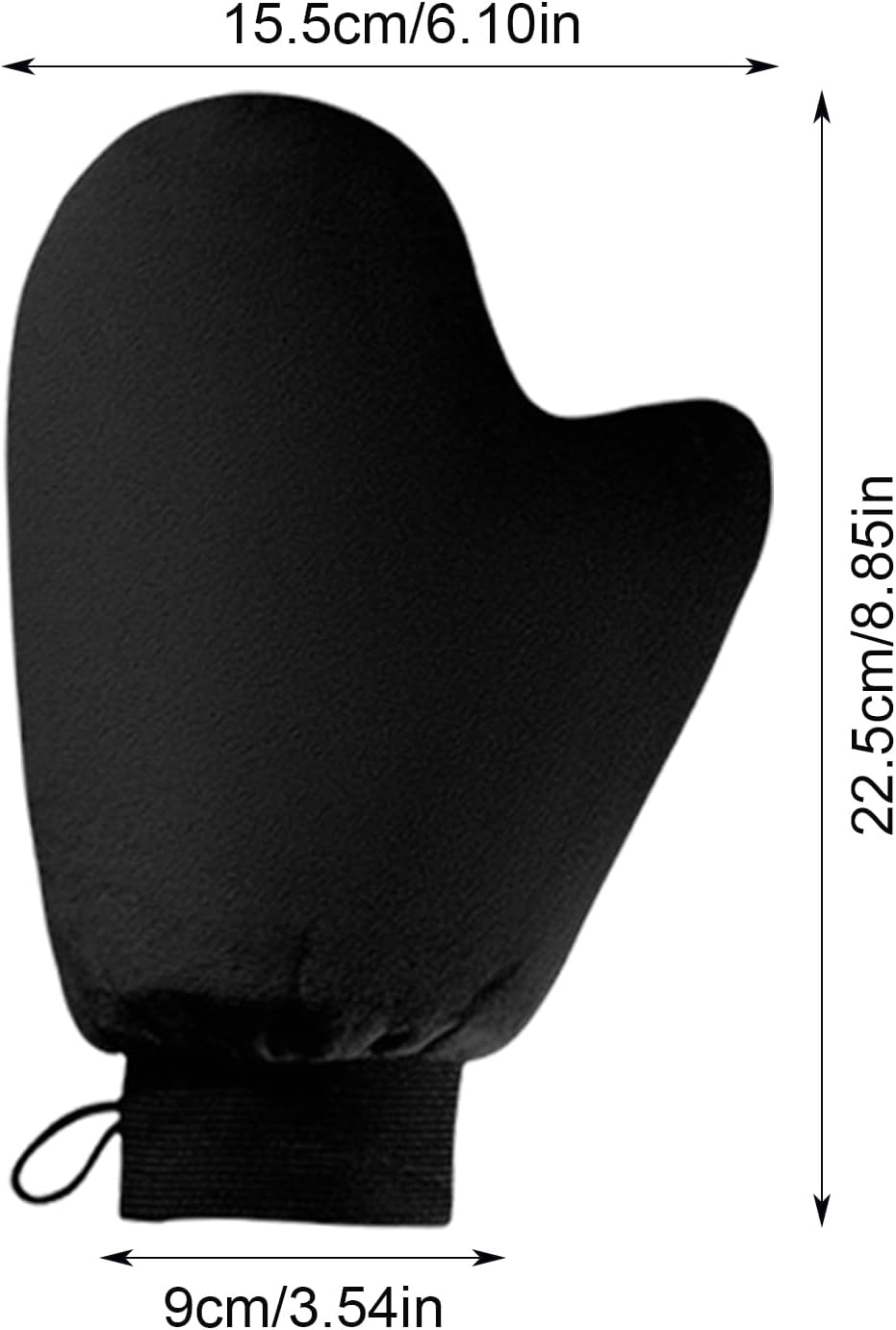 Tanning Mitt | Tan Applicator Mitt with Elastic Wrist - Sunless Body Tanner Applicator Tool for Beach Camping Picnic Cycling Outdoor Sports, for Men Women - Brown image number 3