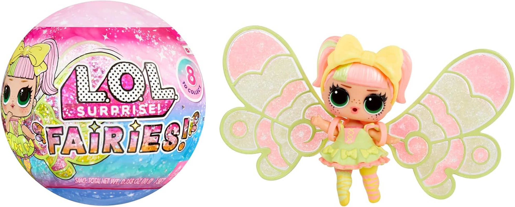 L.O.L. Suprise! Fairies Tots - Includes 1 Doll, Blind Packaging, 8 Dolls to Collect, Customise Fairy Wings for Your Tots, Ideal Present for Kids Ages 4+ image number 4