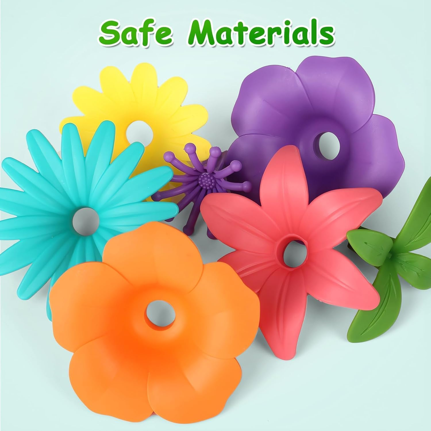 Flower Garden Building Toys for Girls Age 3 4 5 6 7 Year Old, STEM Gardening Pretend Toys for Kids, DIY Building Blocks Stacking Game for Toddlers Play Set, Educational Activity for Preschool (274Pcs) image number 5