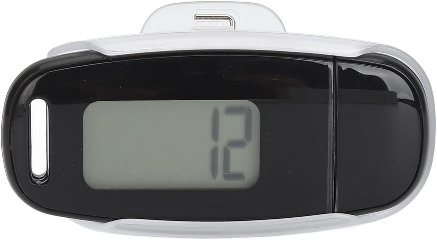 Penrux 3D Pedometer - Step Counter with Large LCD Screen, USB Rechargeable, Simple Walking Pedometer with Removable Clip and Strap for Women, Men, Kids image number 3