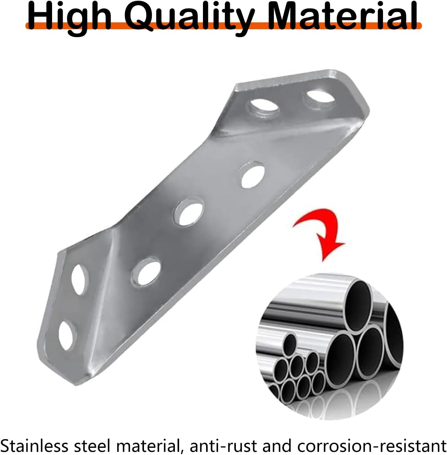 12Pcs Corner Bracket, Metal Brackets, Angle Corner Bracket for Wood Heavy Duty Cold image number 4