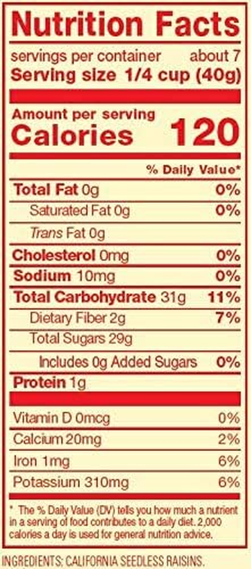 Sun-Maid California Raisins Mini Snacks Bags, 6 Oz image number 4