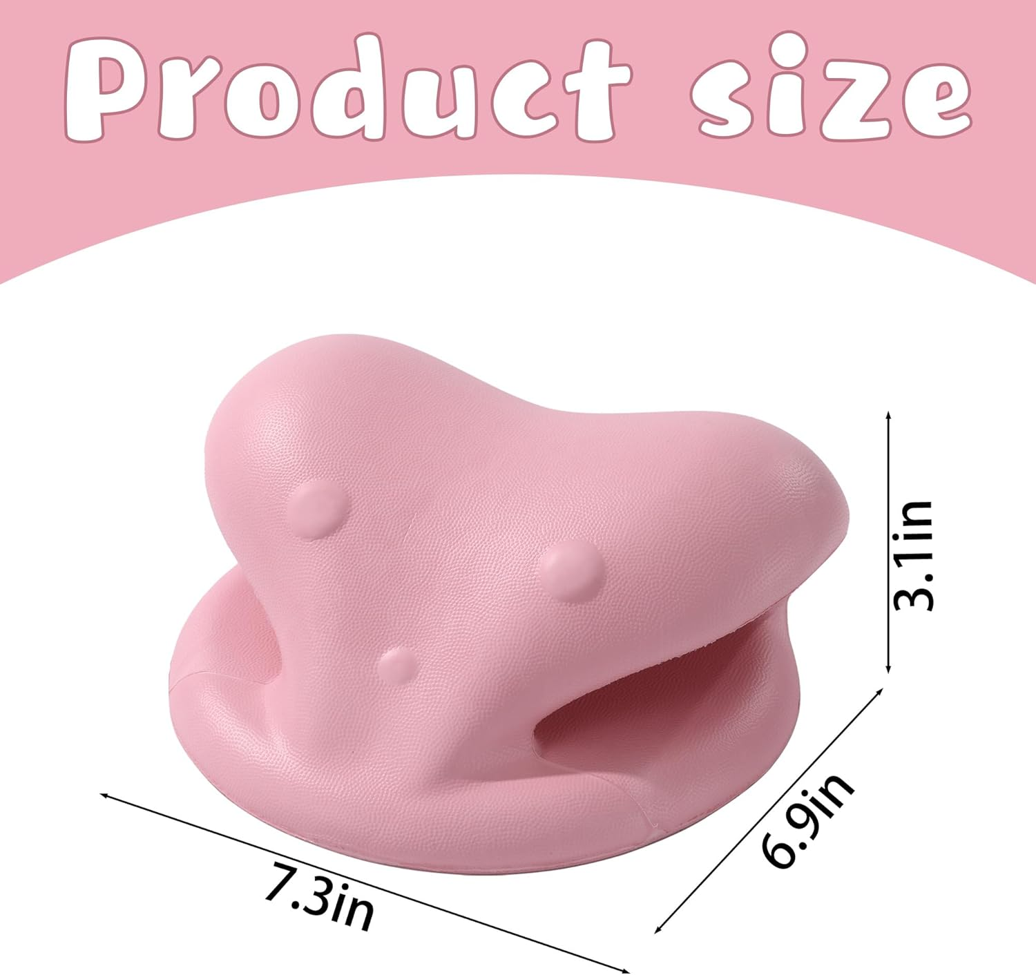 MABOZOO Hair Washing Station for Kids, Sink Hair Washing Neck Pillow for Kids' Wash Time, Ergonomic Kids Hair Washing Station Shampoo Station for Sink (Pink)